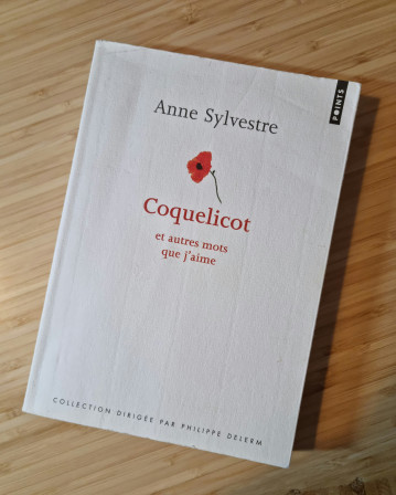 Couverture Coquelicot, Anne Sylvestre, mar. 2021